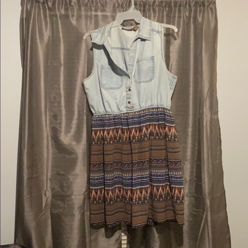 Denim dress